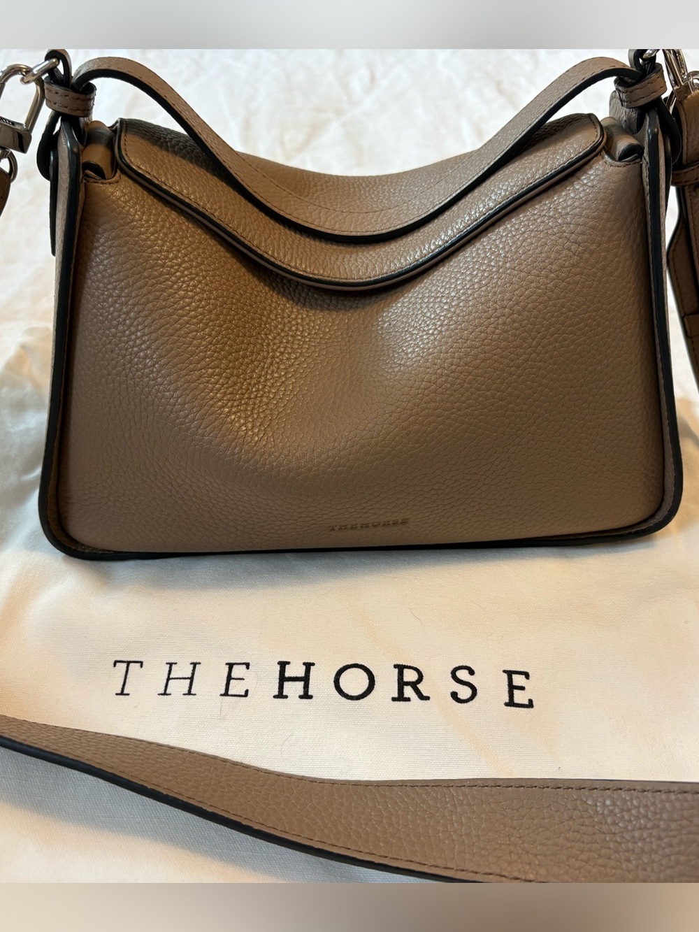 The Horse Clementine - Taupe. Lightly used.